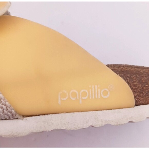 Birkenstock Papillio Carrie Yellow Birko Flor Sport Strap Snap Buckle 40 US 9N - Picture 3 of 10